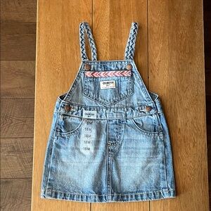 OshKosh B'gosh Light Blue Denim Dress 18m